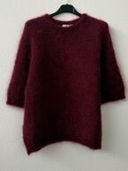 Sweater, burgundy