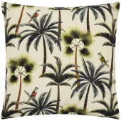 Palms outdoor cushion 43x43, forest