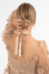 Florence blouse, antique gold