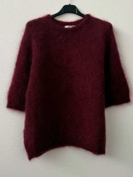 Sweater, burgundy
