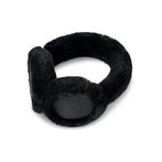 Sheepskin wireless earmuff, black