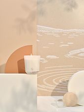 Scented candle 200g the lake