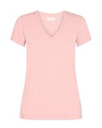 Arden organic tee, silver pink