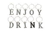 Enjoy drink -lasimerkit, hopea