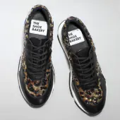 Poppy sneaker, leo glitter