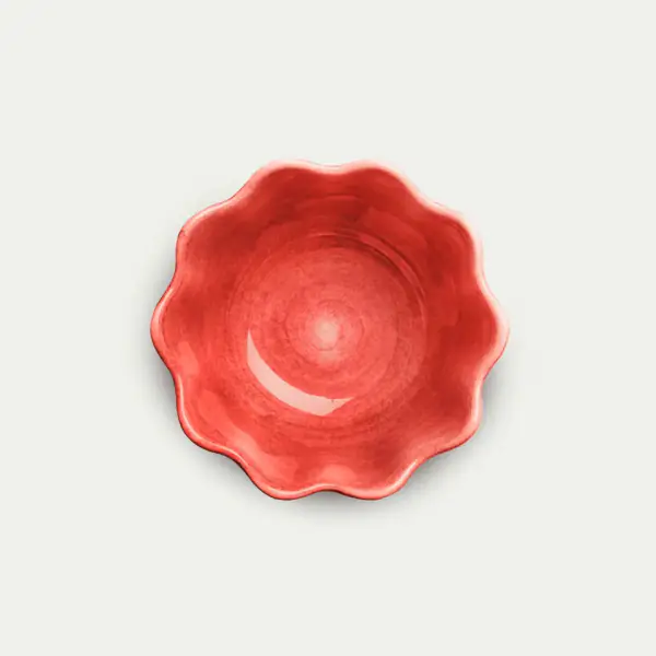 Oyster bowl 13cm, red