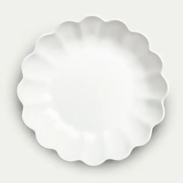 Oyster bowl 31cm, white