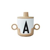 Cup handle, beige