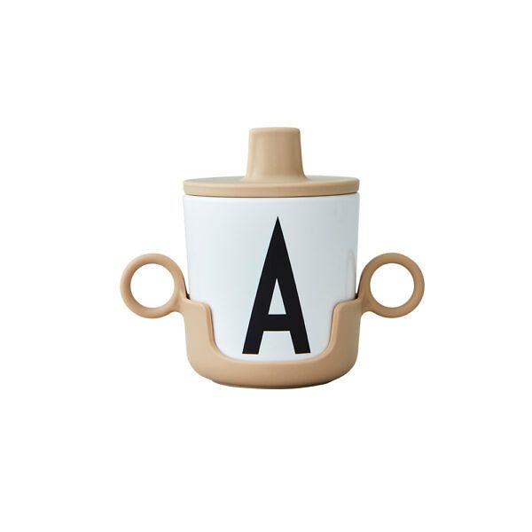 Cup handle, beige