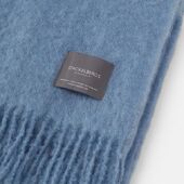Mohair blanket, sky blue