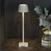 Luminee LED lamp micro USB, flax