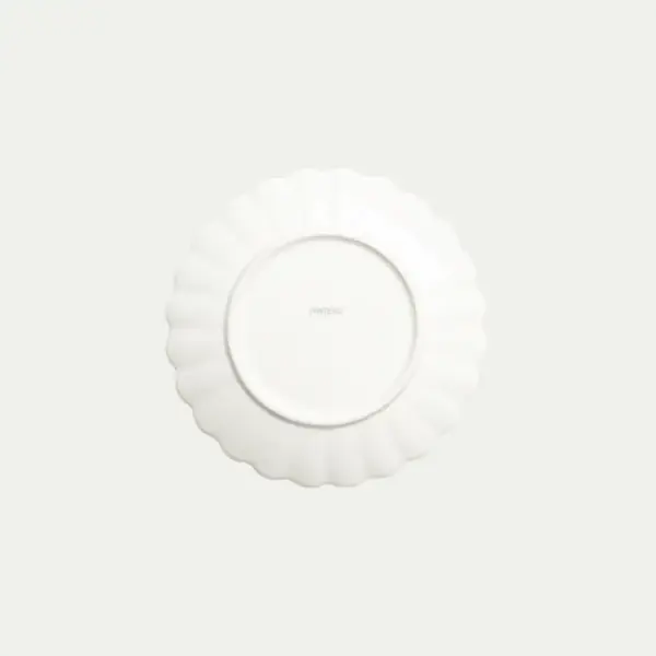Oyster plate 20cm, sand