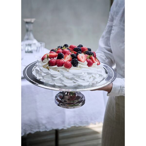 Sigrid cake stand 30cm, silver