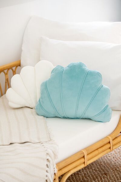 Kids cushion, white