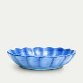 Oyster bowl 31cm, light blue