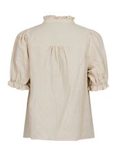 Odesa linen blouse, sand