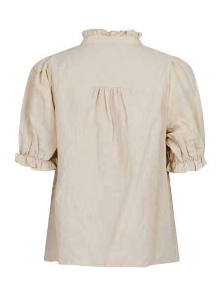 Odesa linen blouse, sand