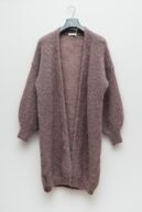 Long cardigan, taupe