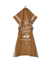 Bakery printed kitchen towel, fudge