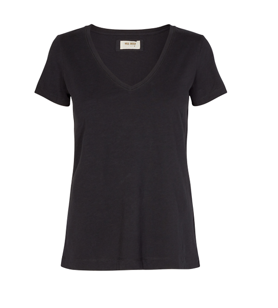 Arden organic tee, black