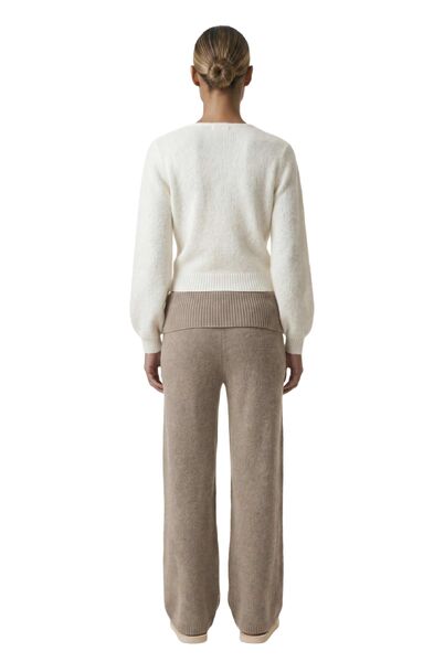 Mariya wrap cardigan, white