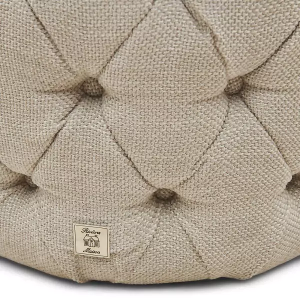 Opera footstool, chelsea flax