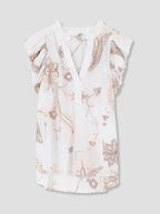 Oxana halterneck, white
