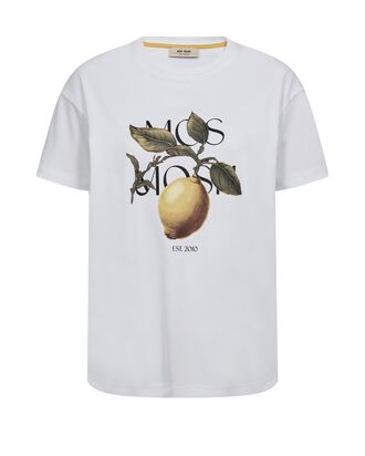 Fruit O-SS Tee, White