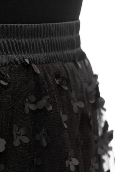 Chateau skirt, black