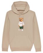 Organic hoodie Filou II, sand
