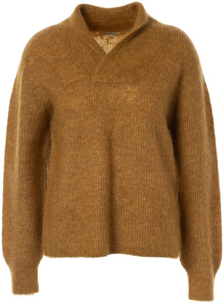 Justine sweater, golden brown