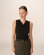 Pure top, noir