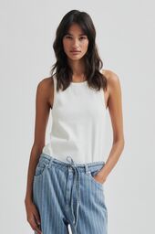 Gelina tank top, white