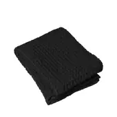 Caro bath towel 70x140, black