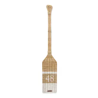 Rustic rattan 1948 paddle