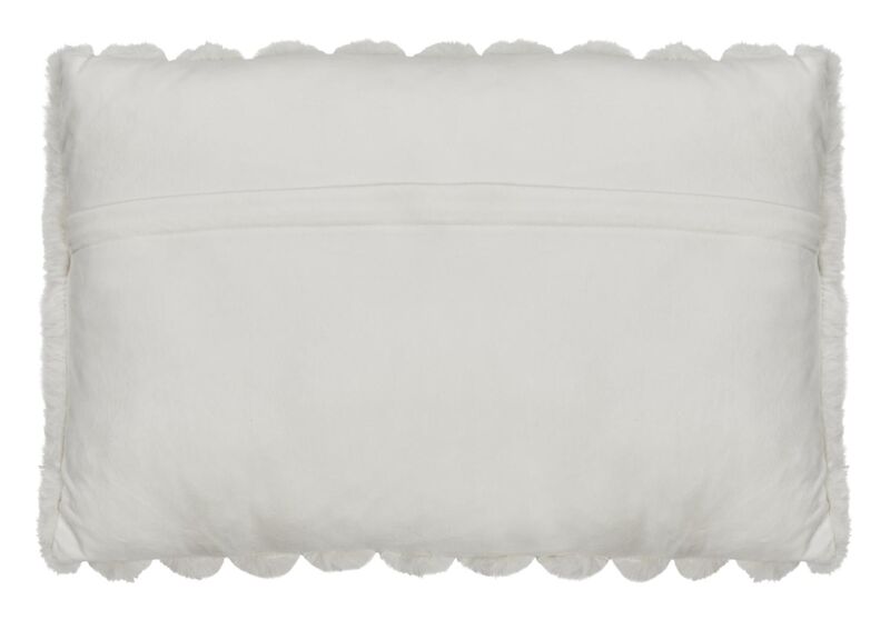 Striped wave cushion 40x60, ivory