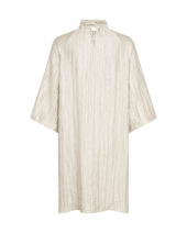 Kerstine highneck dress, mourning dove