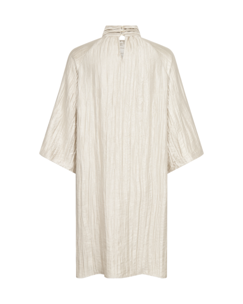 Kerstine highneck dress, mourning dove