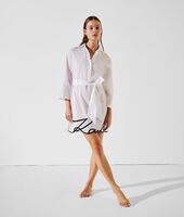 K/Signature beach dress, white