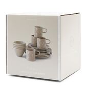 Portofino dinnerware set of 16, flax