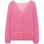 Cornelia mohair cardigan, pink