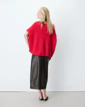 Atticus knit, rouge