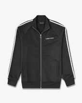 Tracksuit jacket oval backprint Filou CXLVIII, black