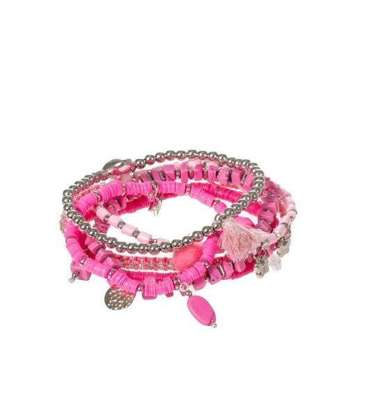 Pearl glow rannekorusetti, pinkki