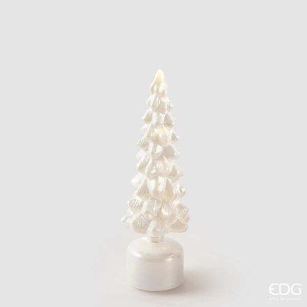 Twist Christmas tree 35cm, white