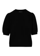 Elsa alpaca top, black