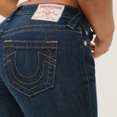 Billie mid rise straight, indigo upgrade