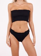 Skin lobster bikini brief, black