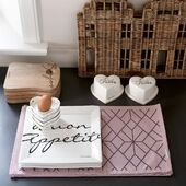 Buon appetito square plate 26x26