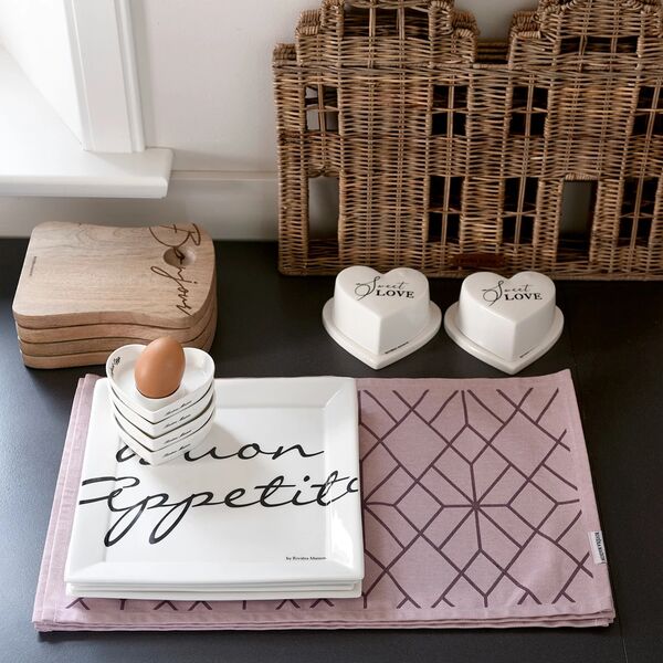 Buon appetito square plate 26x26